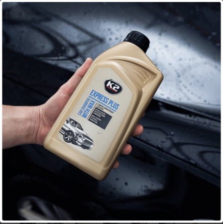 شامبو لغسل السيارات مع الشمع